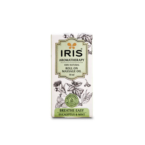 Iris BREATHE EASY Roll On Massage Oil (10ml)