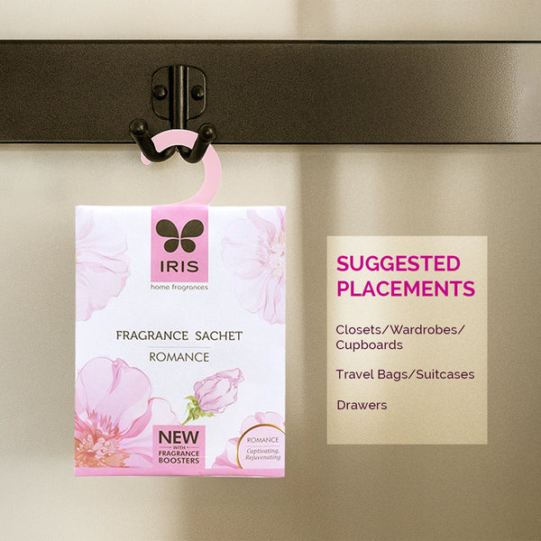 IRIS ROMANCE Fragrance Sachet