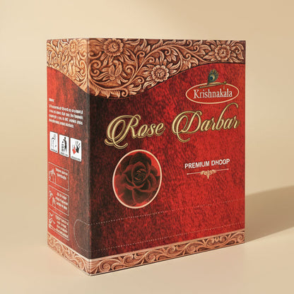 Krishnakala ROSE DARBAR Premium Dhoop(10 Pouches)