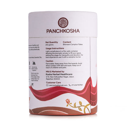 Panchkosha bhimseni Camphor ROSE CAMPHOR (100gm)