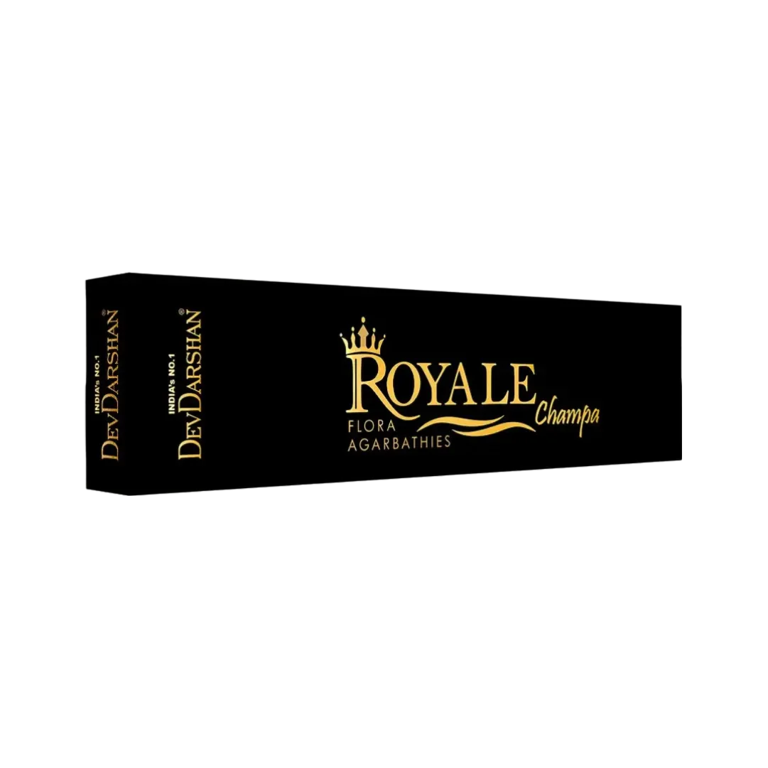 DevDarshan Royal CHAMPA  FLORA Incense Sticks (50g)