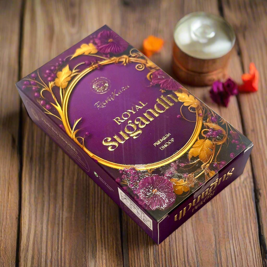 Raviikara ROYAL Sugandha Premium Wet Dhoop (10 sticks)