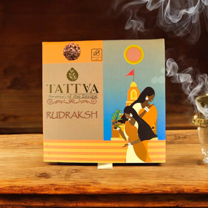 TATTVA Rudraksh Dhoop Cones (40 Sticks)