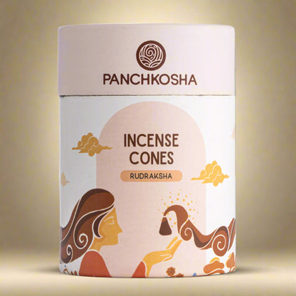 Panchkosha RUDRAKSHA Incense Cones (51 units)