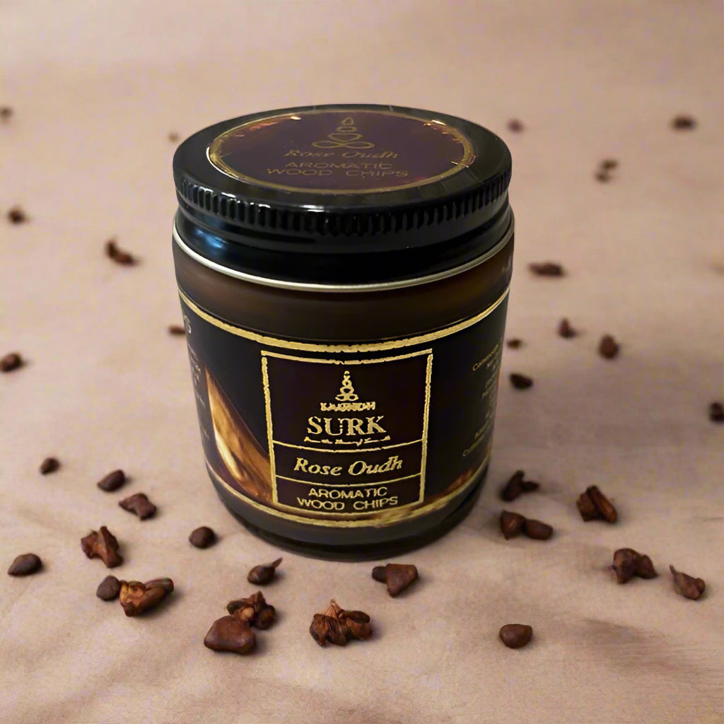 Saundh SURK Bakhoor Chips Rose Oudh 40gms
