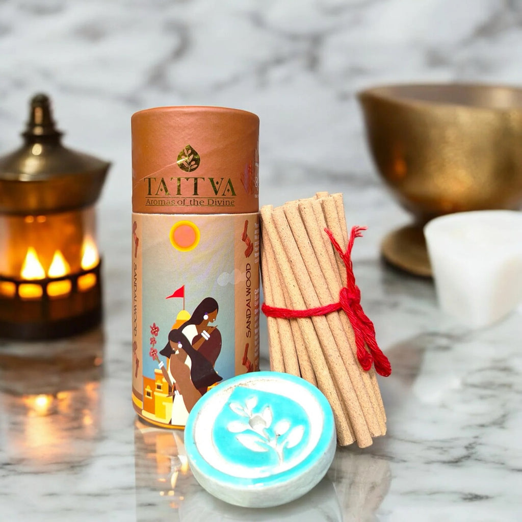 Tattva SANDALWOOD Dhoop Sticks (40 Sticks)