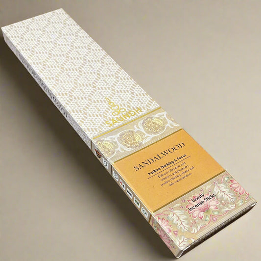 Saundh SANDALWOOD luxury incense sticks( 15 Sticks )