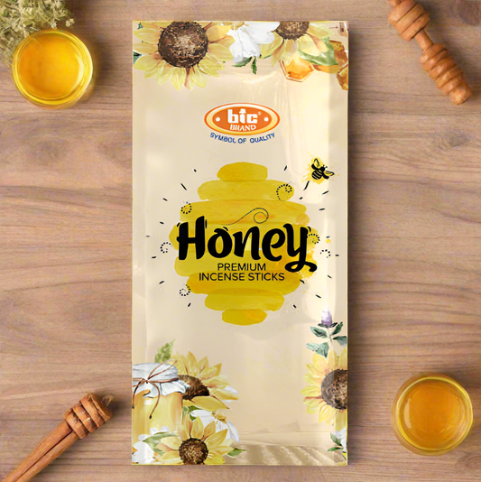BIC HONEY Premium Incense sticks ZIPPER (110g)