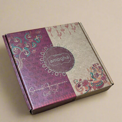 Amogha sacred fragrance gift set