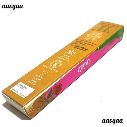 Sheesham Organics GULAB Luxury Incense Sticks (100 gms)