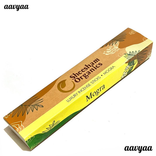 Sheesham Organics MOGRA Luxury Incense Sticks (100 gms)