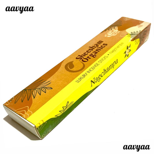Sheesham Organics NAG CHAMPA Luxury Incense Sticks (100 gms)