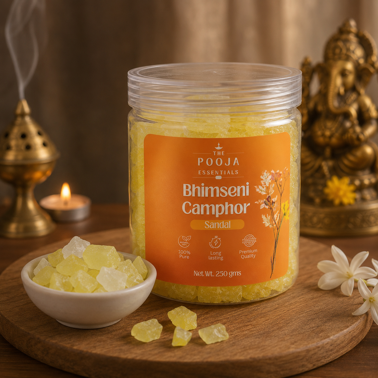 The Pooja Essentials - Sandal Camphor