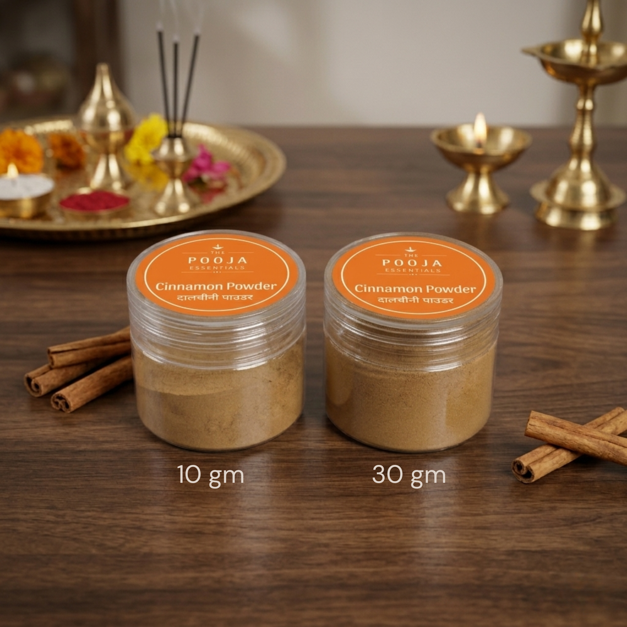 The Pooja Essentials - Cinnamon Powder/ dalchini for religious rituals