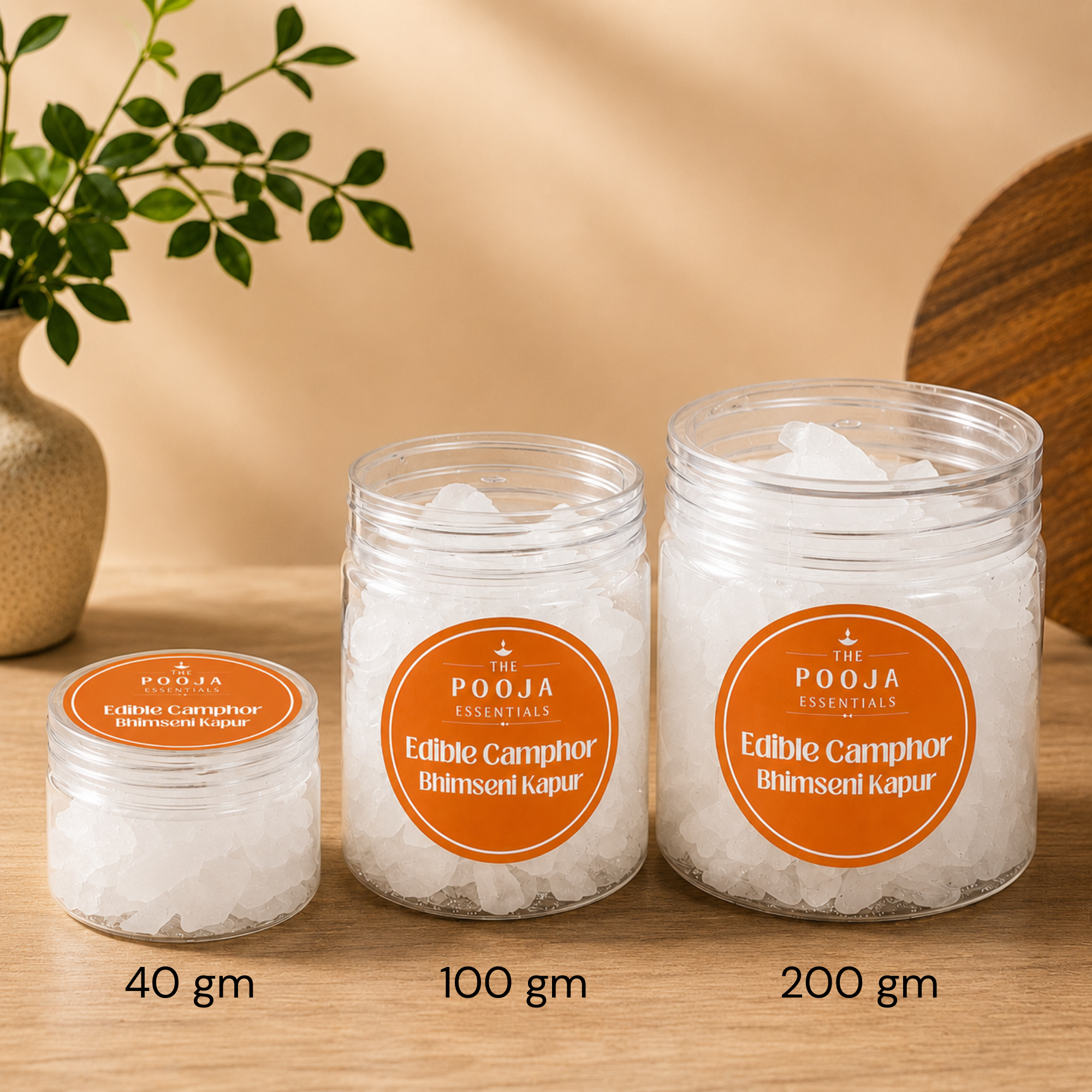 The Pooja Essentials - Edible Camphor