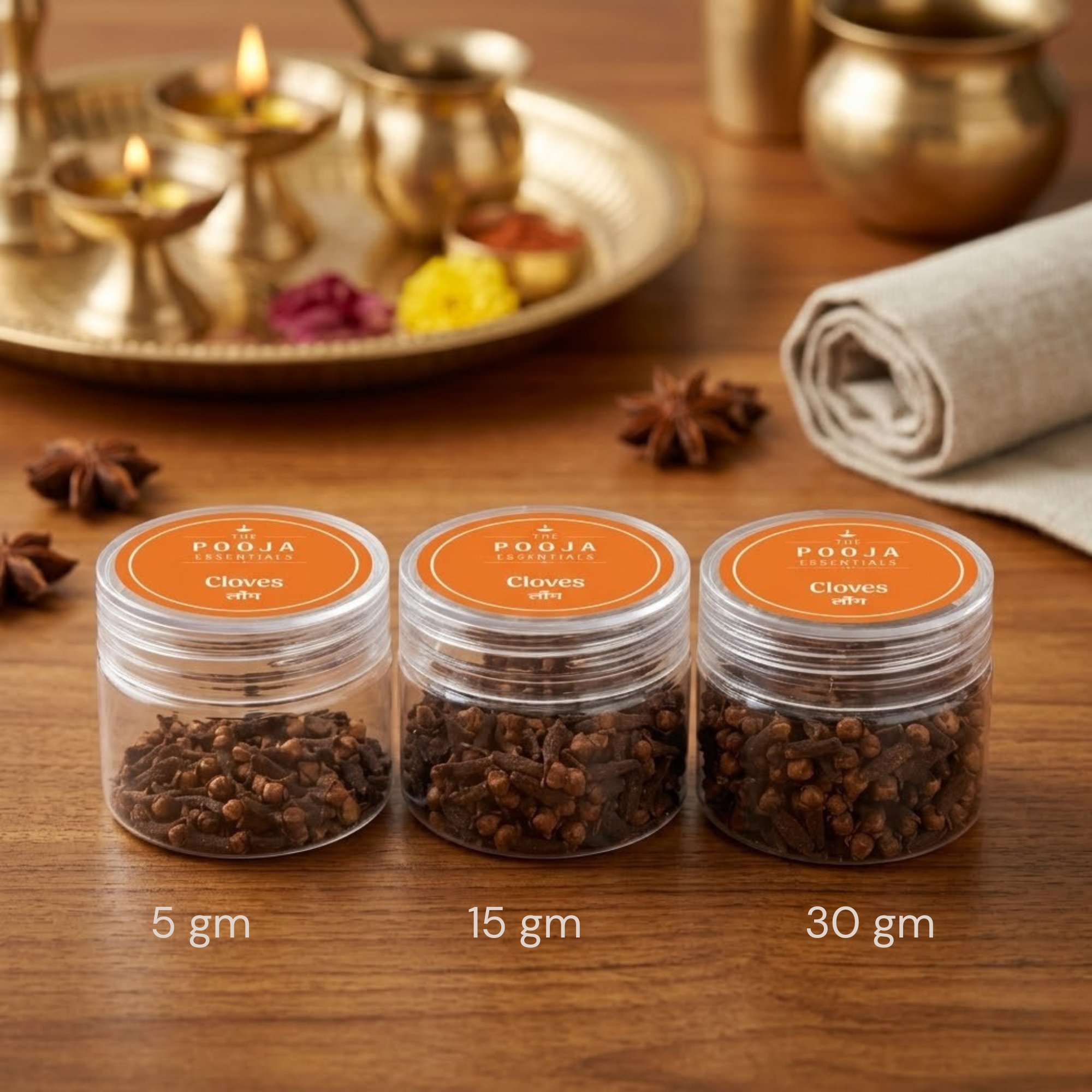The Pooja Essentials - Cloves/ Laung for religious rituals