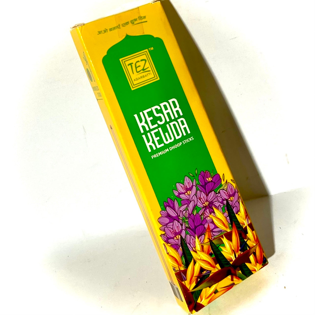 TEZ Kesar Kewda Premium Dhoop Sticks (80 GMS)