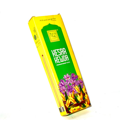 TEZ Kesar Kewda Premium Dhoop Sticks (80 GMS)