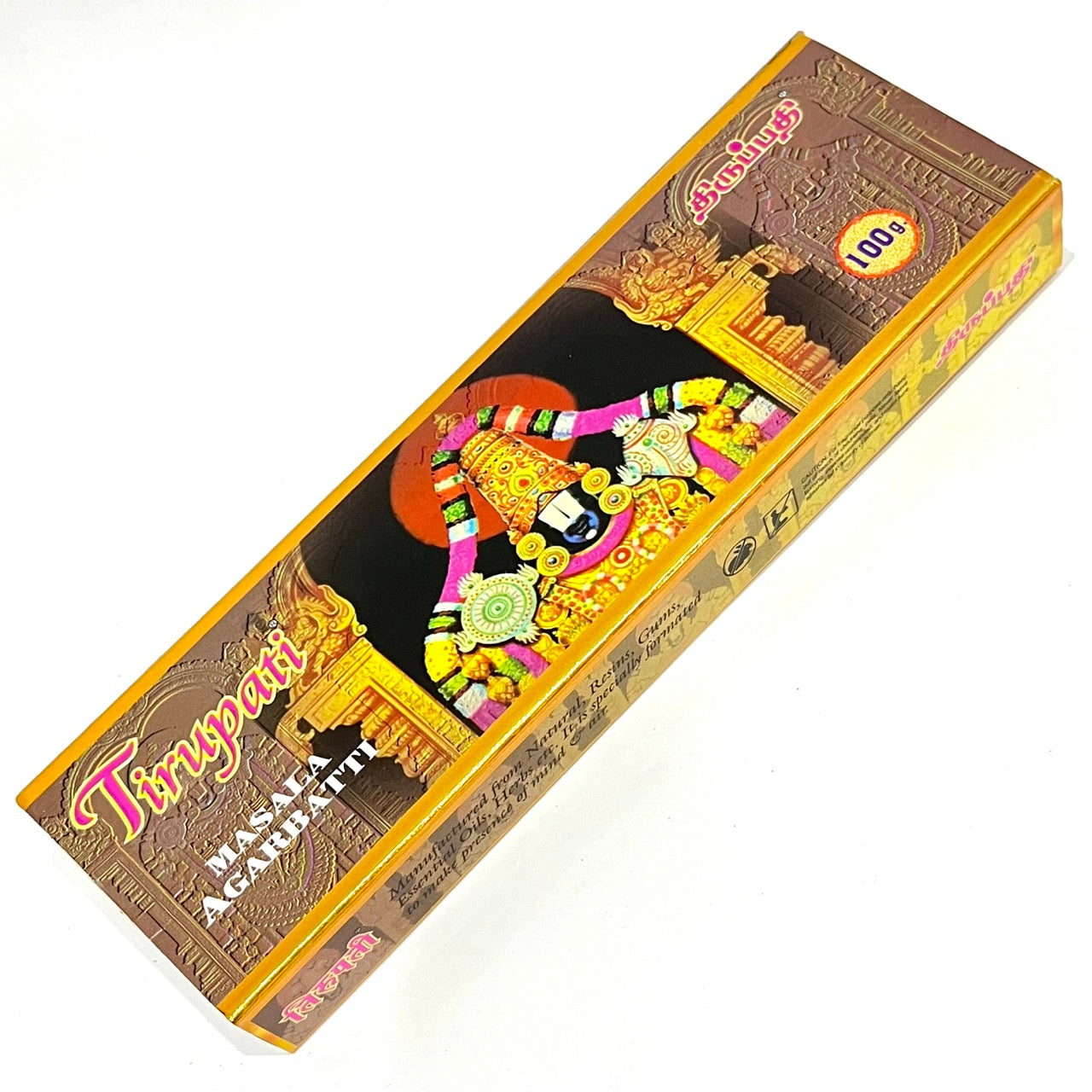Om Brand Tirupati Masala Agarbatti Incense sticks (100 gm)
