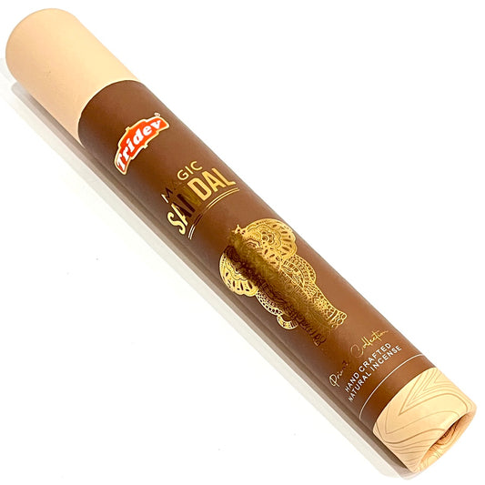 Tridev MAGIC SANDAL Handcrafted Natural Incense Sticks (40 gms)