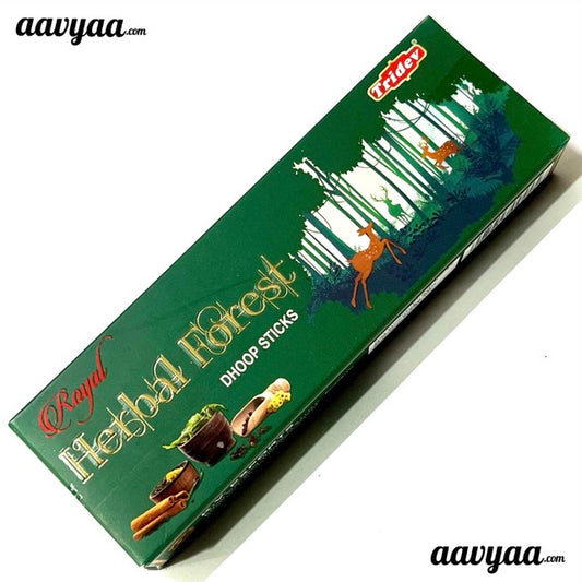 Tridev ROYAL HERBAL FOREST Dhoop Sticks (50 gms)