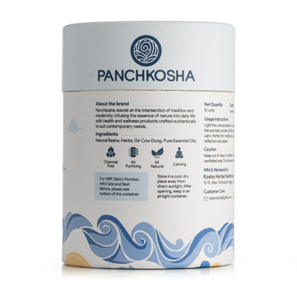 Panchkosha TUBE ROSE Incense Cones (51 units)