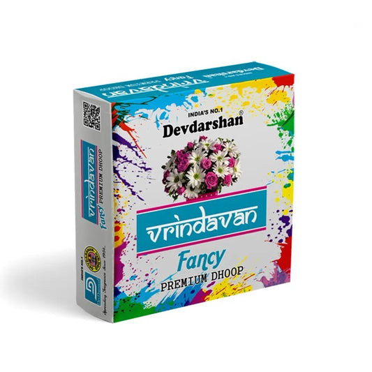 Devdarshan Vrindavan Fancy Premium Wet Dhoop Sticks (20 Sticks)