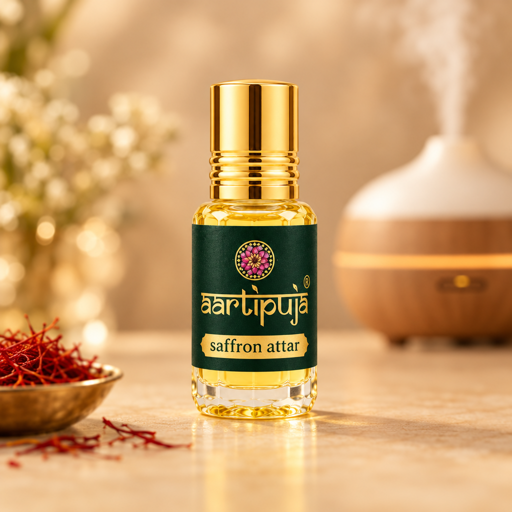 Aartipuja Saffron Attar(6ml)