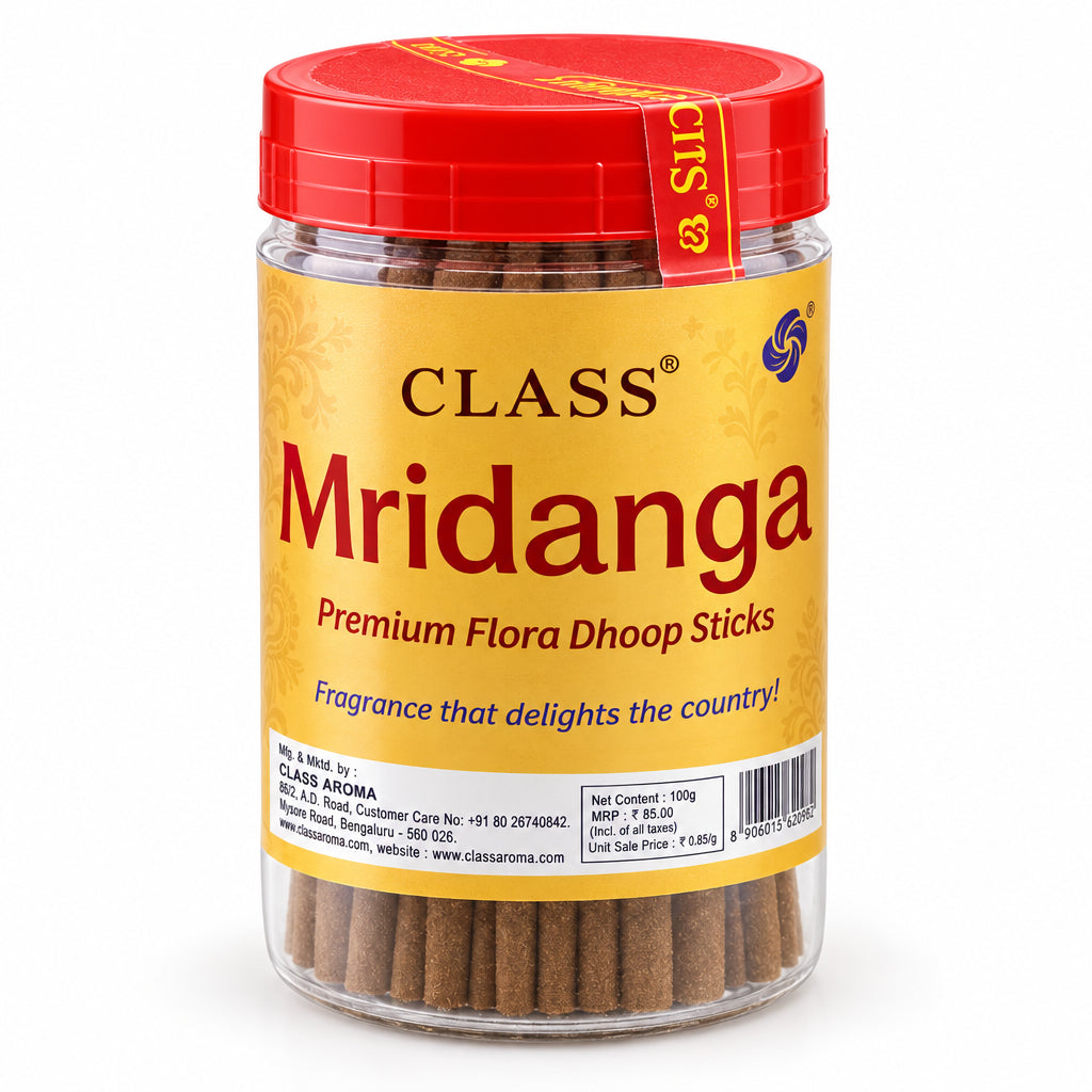 Savitri Class Mridanga Premium Flora Dhoop Sticks