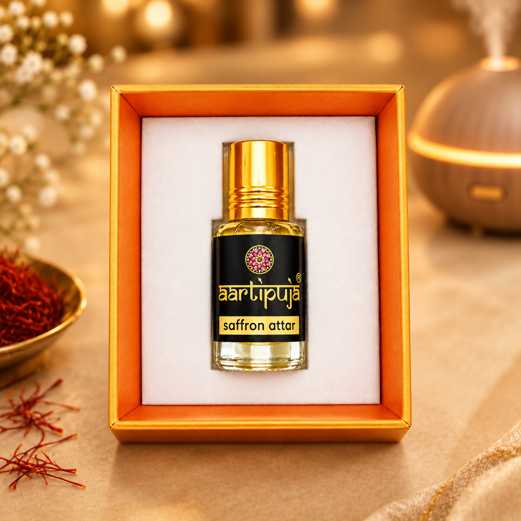 Aartipuja Saffron Attar(6ml)