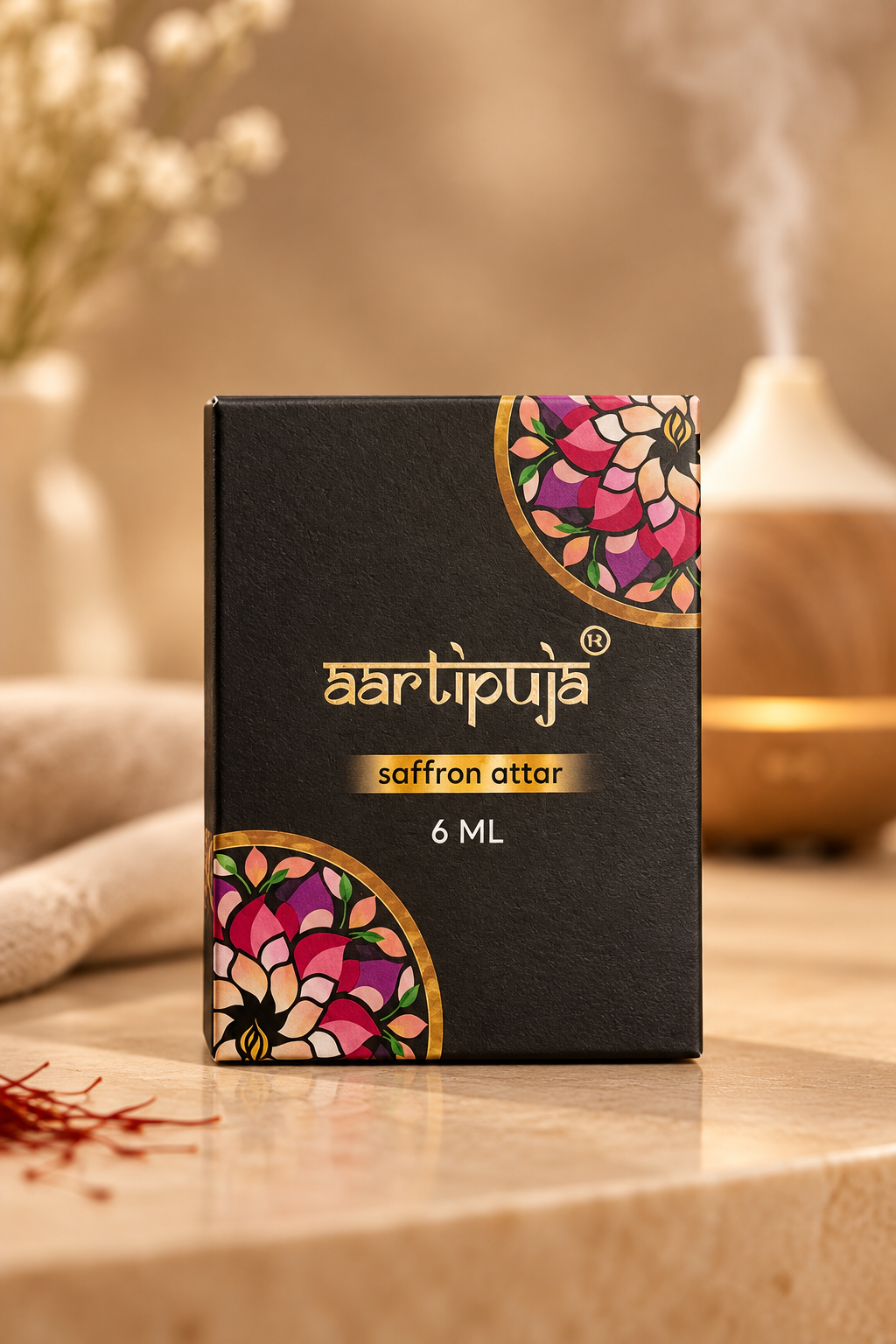 Aartipuja Saffron Attar(6ml)