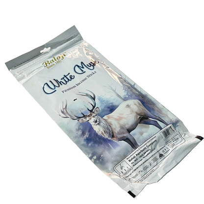 Balaji White Musk Premium Incense Sticks Zipper(100 gm)