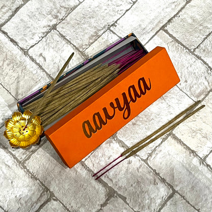 Aavyaa Meditation Luxury Incense Sticks -Lavender Sandalwood (70 sticks)