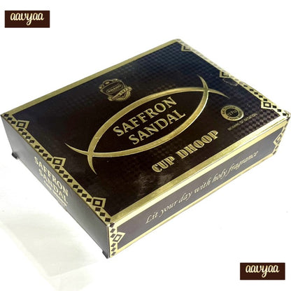 Anand Safforn Sandal cup dhoop (12 cups)