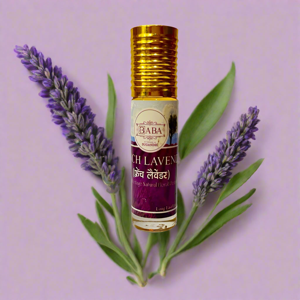 Baba Attarwala French Lavender- Roll On Attar (6 ml)