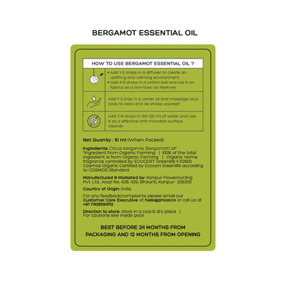 Phool BERGAMOT Essential Oil (10ML)