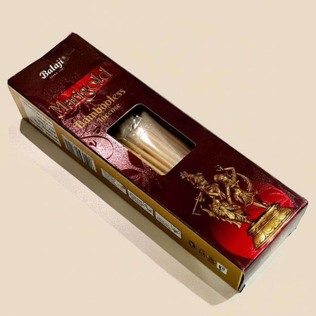 Balaji MARIGOLD Premium Bambooless Dhoop Sticks (100 gms)