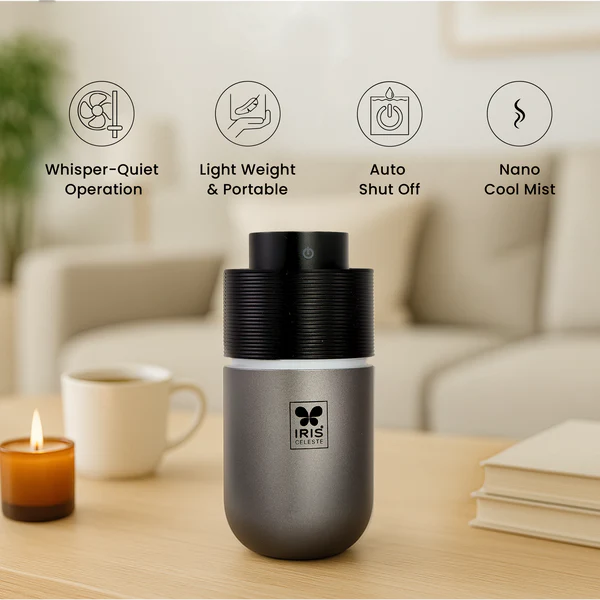 IRIS Celeste Car & Home ULTRASONIC Aroma Diffuser