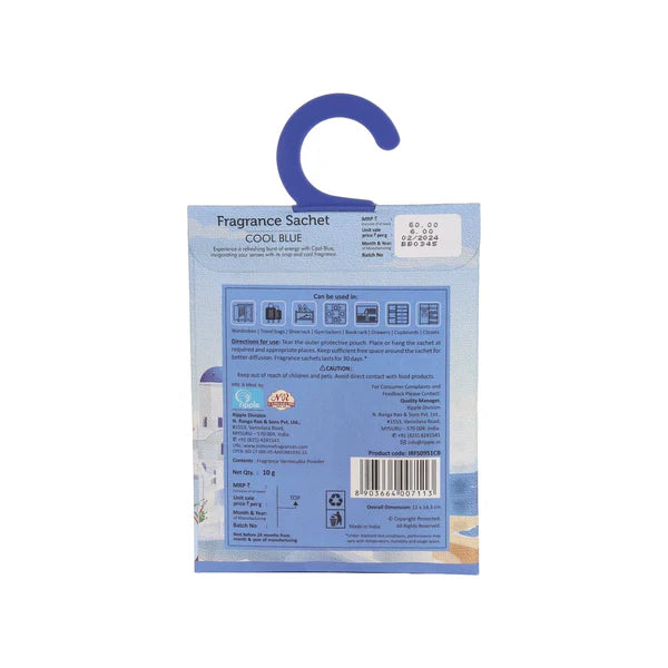 IRIS COOL BLUE Fragrance Sachet