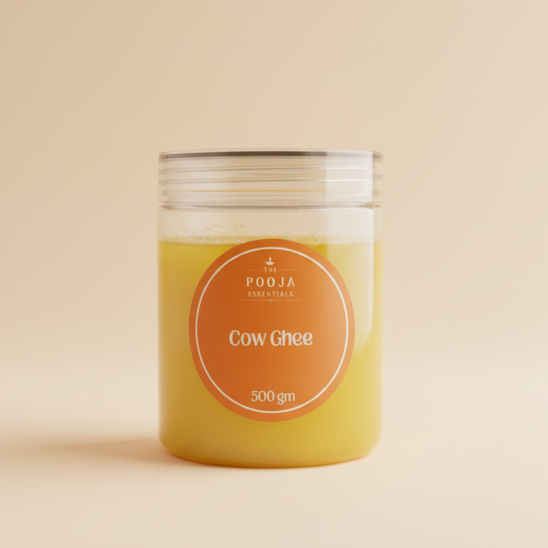 The Pooja Essentials Cow Ghee (500 grams)