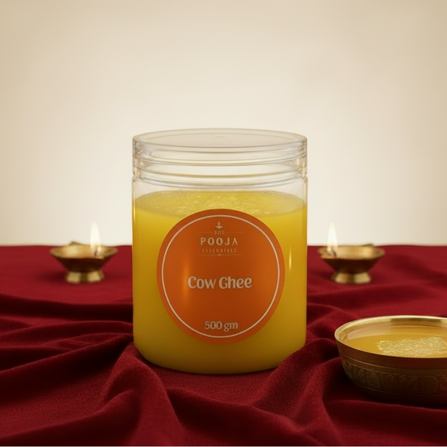 The Pooja Essentials Cow Ghee (500 grams)