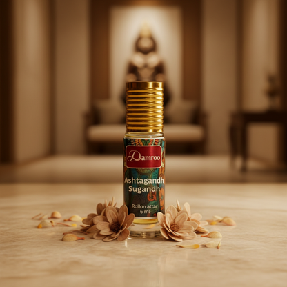 Damroo Ashtagandh Sugandh attar (6ml)