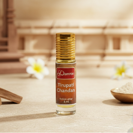 Damroo fragrance Tirupati Chandan attar (6ml)