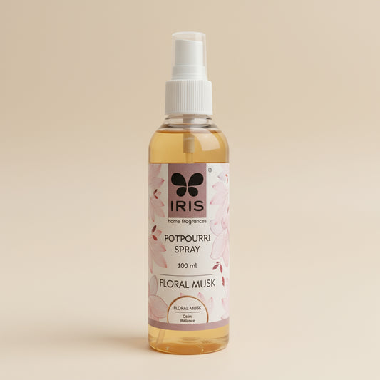 Iris Fragrances FLORAL MUSK Potpourri Spray Oils (100ml)