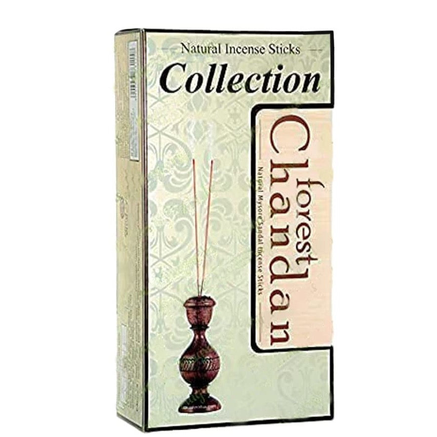 Combo of 12 Forest CHANDAN Natural Incense Sticks (10*12= 120 Sticks)