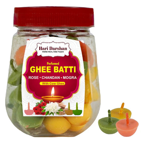 Hari Darshan GHEE BATTI Large (60 pieces)