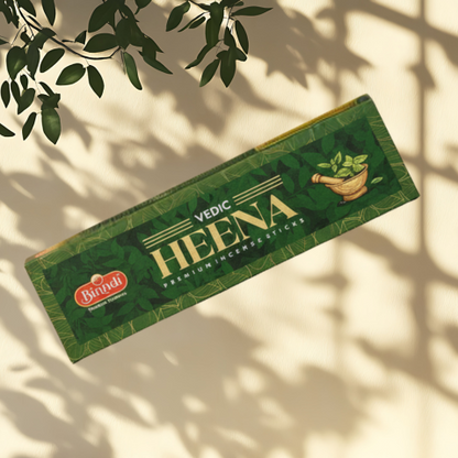 Binndi VEDIC HEENA Premium Incense Sticks (250 gm)