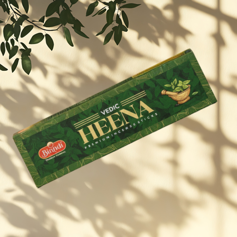 Binndi VEDIC HEENA Premium Incense Sticks (250 gm)