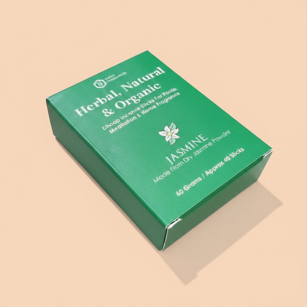 Parag fragrances JASMINE Dry Dhoop Sticks (60gm)