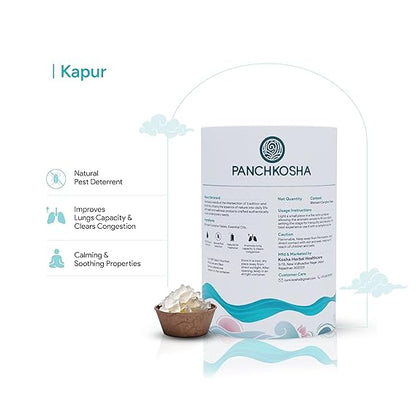 Panchkosha bhimseni Camphor KAPUR  (100gm)